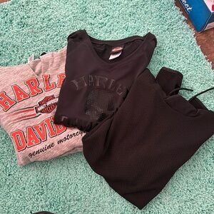 Harley Davidson hoodies/long sleeve